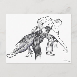 Give me Tango Postcard