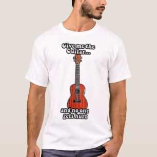 Give me the guitar and no one gets hurt. colourful T-Shirt