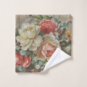 Give me thine heart Antique Cottagecore Valentine Wash Cloth