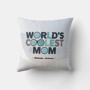 Give Mum the Comfort, Personalised with Her Name Cushion