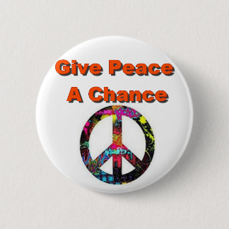 Give Peace A Chance button
