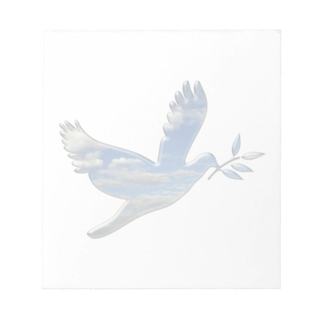 give peace a chance notepad (Front)