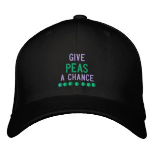 GIVE PEAS A CHANCE - HAT