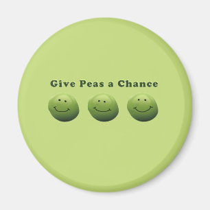 Give Peas a Chance Magnet