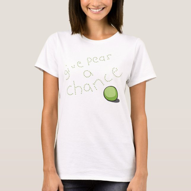 Give Peas A Chance T-Shirt (Front)