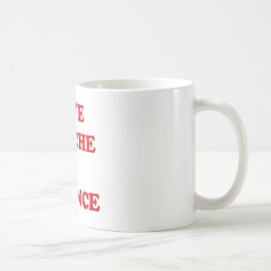 GIVE QUICHE A CHANCE COFFEE MUG