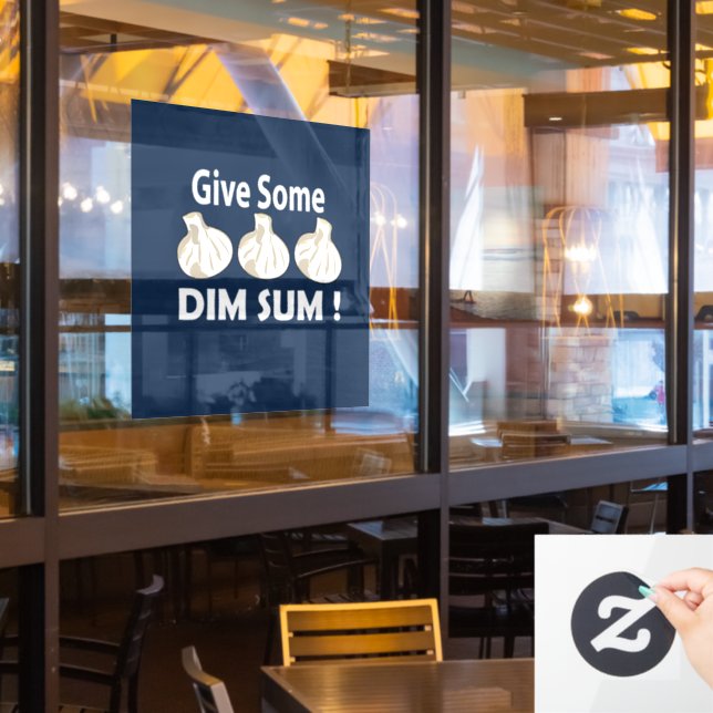 Give Some Dim Sum Restaurant (Restaurant Window)