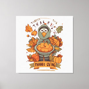 Give Thanks and Share Love  Canvas Print