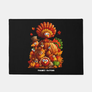 Give Thanks and Share Love Doormat