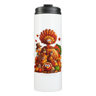 Give Thanks and Share Love Thermal Tumbler