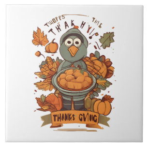 Give Thanks and Share Love Tile