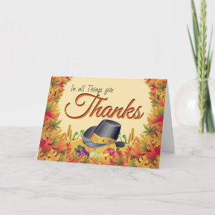 Give thanks card