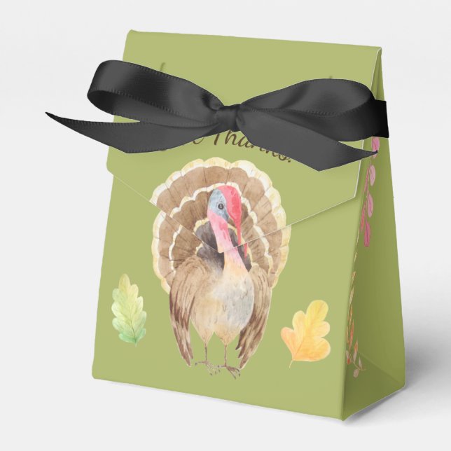 Give Thanks Favour Box (Front Side)