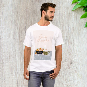 Give Thanks For Cosy Evenings Autumn Treats T-Shirt