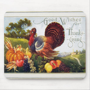 Give Thanks for Thanksgiving Mouse Pad