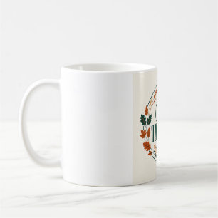 Give Thanks — Harvest Badge Thanksgiving T-Shirt Coffee Mug