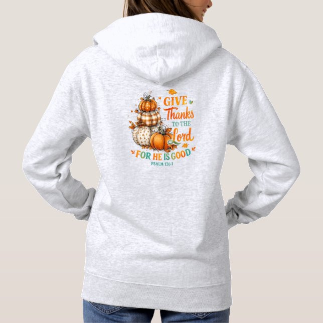 Give Thanks Hoodie (Back)