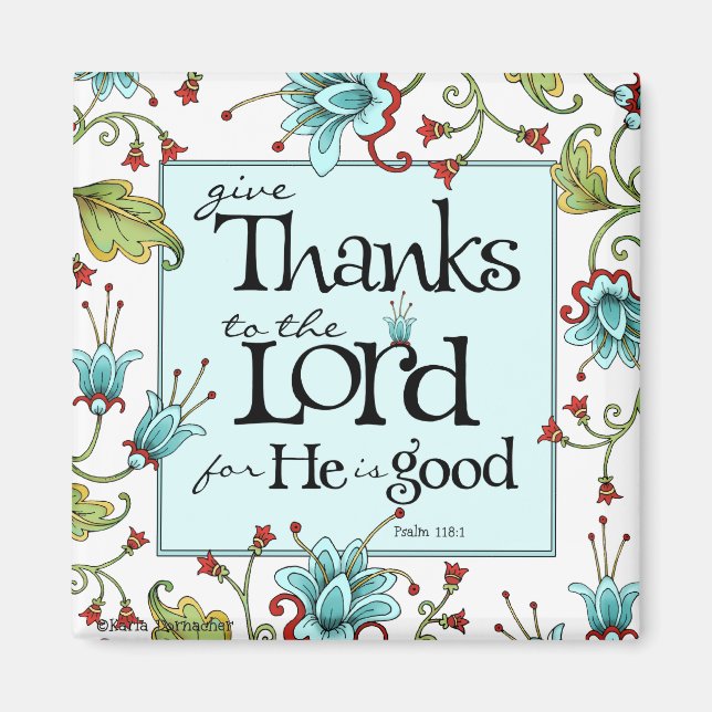 Give Thanks - Magnet (Front)