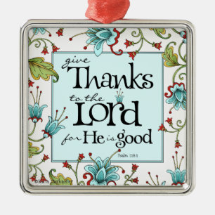 Give Thanks - Ornament