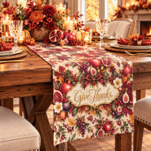 Give Thanks Pomegranate Heirloom Thanksgiving