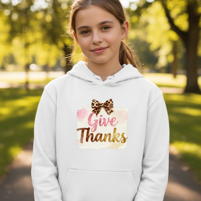 Give Thanks T-Shirt | Floral Fall Coquette Shirt (Creator Uploaded)