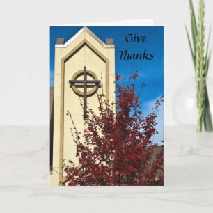 Give Thanks Thank You Card