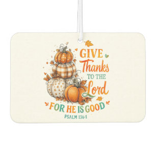 Give Thanks To... Car Air Freshener