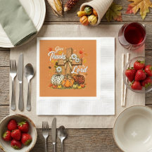 Give Thanks to The Lord Autumn Fall Season