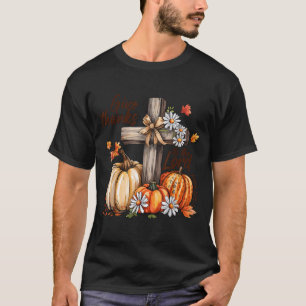 Give Thanks To The Lord Fall Pumpkin Thanksgiving T-Shirt