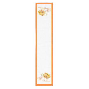 Give thanks to the Lord Thanksgiving Short Table Runner