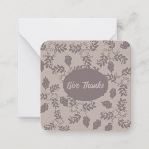 Give Thanks to you and your Family Card