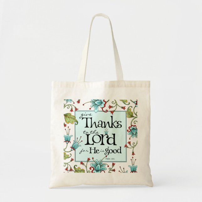 Give Thanks - Tote Bag (Front)