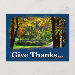 Give thanks unto the Lord 1 Chronicles 16:8 Postcard