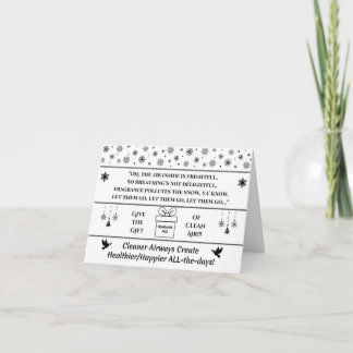 Give the Gift of Clean Air Card