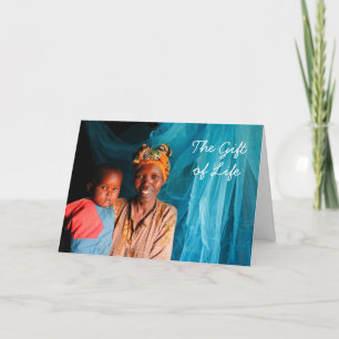 Give the Gift of Life - Give A Mos... - Customised Holiday Card