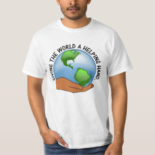 Give the world a helping hand and volunteer T-Shirt