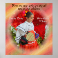 Give Them Roots & Wings 2555 Art Print