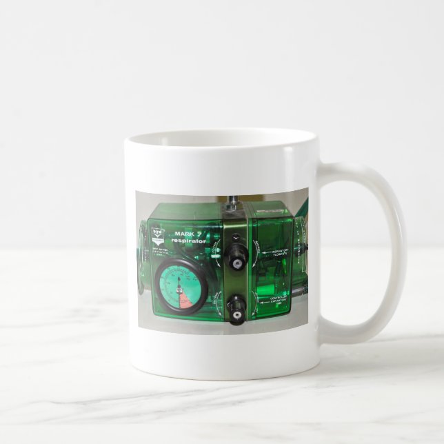 GIVE THEM THE BIRD - VENTILATOR COFFEE MUG (Right)