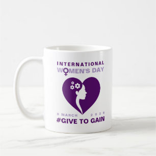 Give To Gain International Women's Day 2026 Coffee Mug