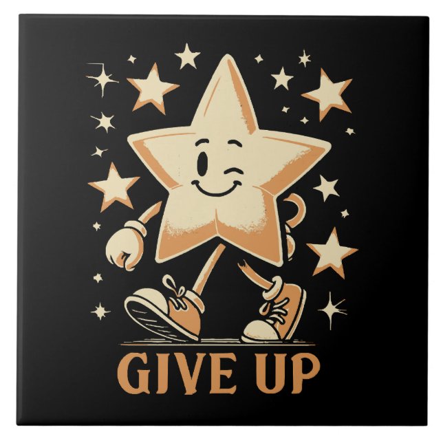 Give Up Tile (Front)