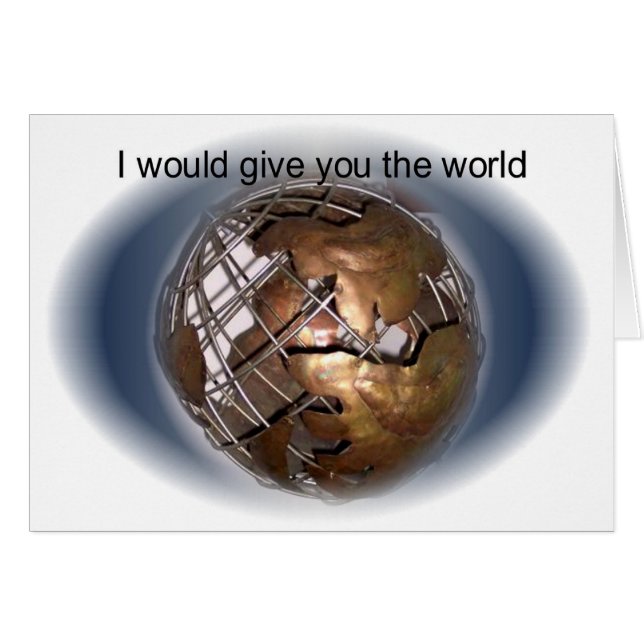 Give you the world (Front Horizontal)
