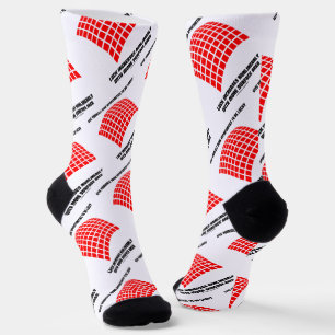 Give Yourself Opportunities Luck Surface Area Math Socks