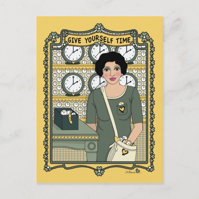 Give Yourself Time_C_ Postcard (Front)