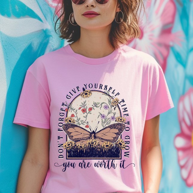 Give Yourself Time T-Shirt (Creator Uploaded)