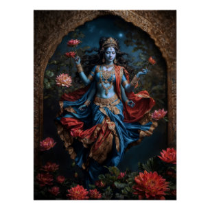 Giver of blessings Divine Kali Poster