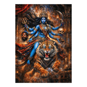 Giver of blessings Goddess Kali Photo Print