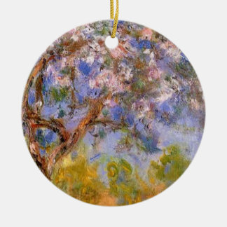 Giverny in Springtime Ceramic Tree Decoration