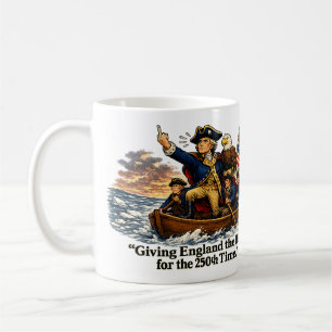 Giving England the Bird 250th Coffee Mug