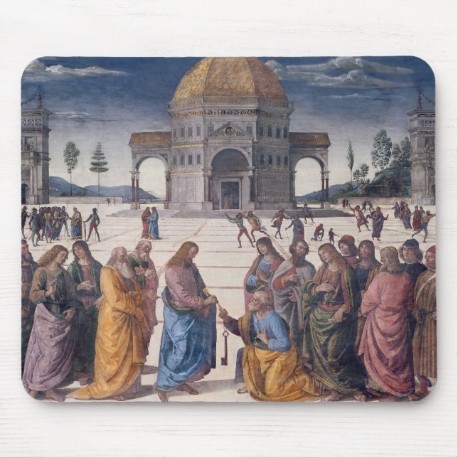 Giving of the Keys to St. Peter Mouse Pad (Front)