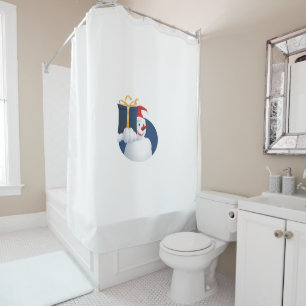 Giving Snowman... Shower Curtain